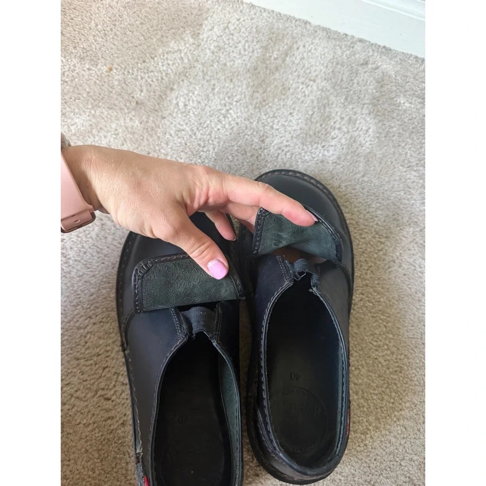 Duckfeet Loafers Shoes Falster Leather Black size 40 US Men's 8 Women's 9.5